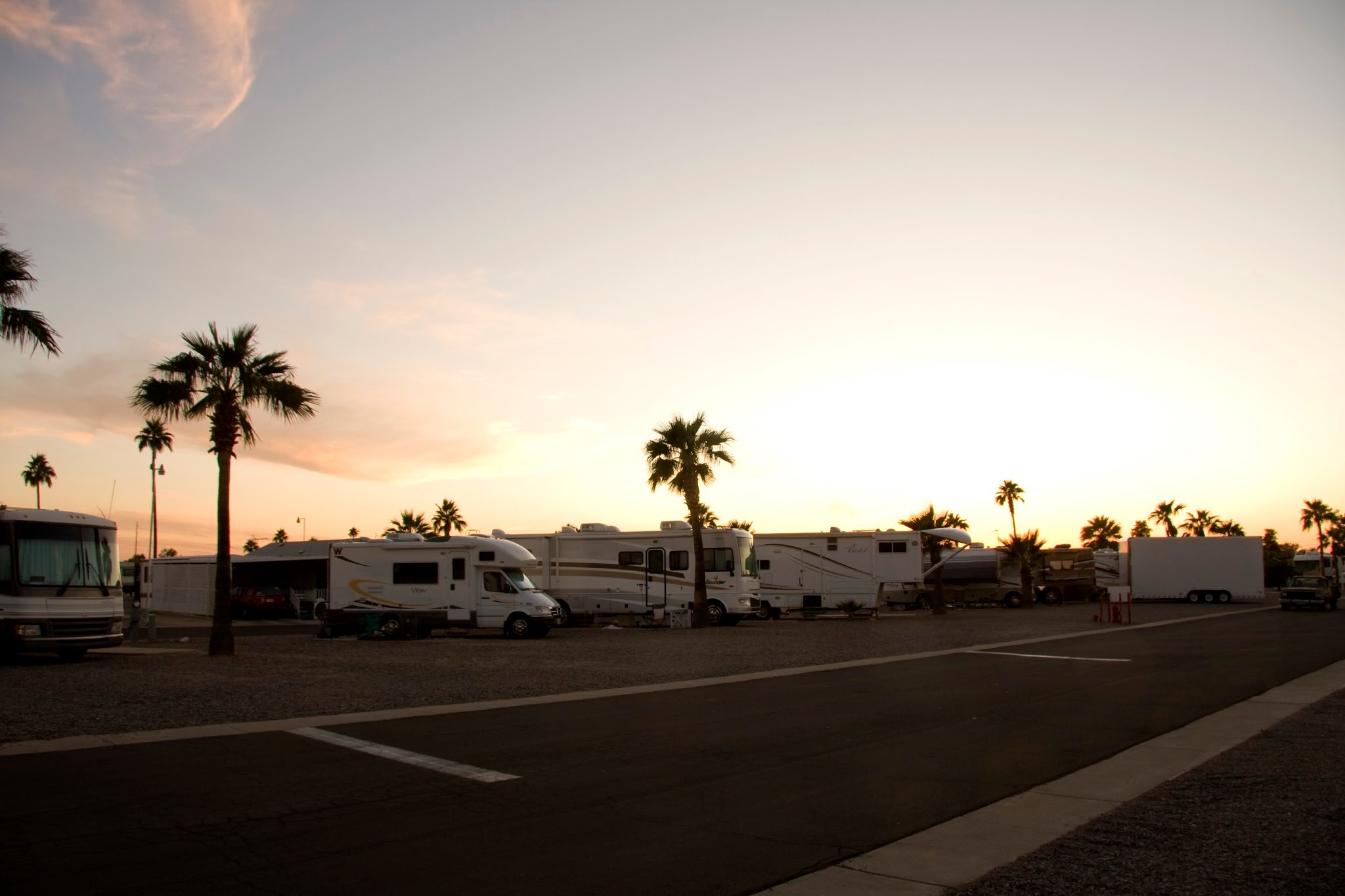 Phoenix RV Parks and Campgrounds Desert Shadows RV Resort